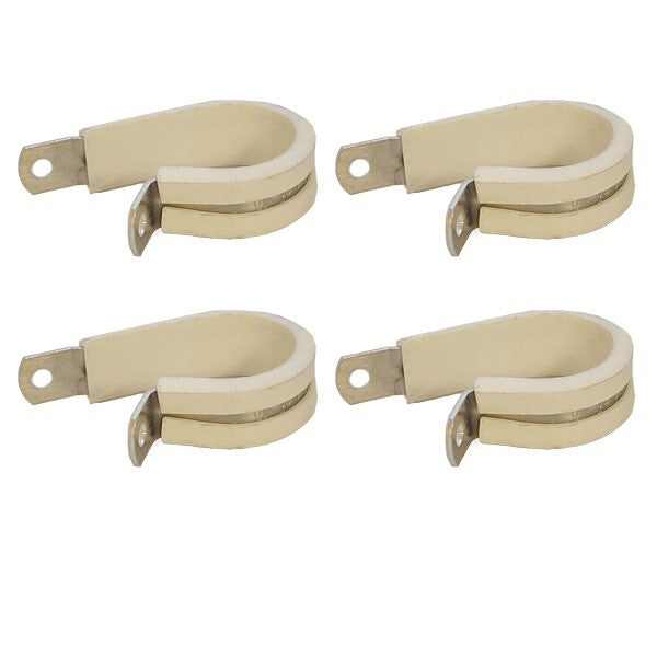 Cushion Clamp Loops Cobalt White Set of 4 by Cobalt