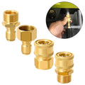Pressure Washer Hose Adapter Brass Construction