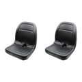00367800 Qty 2: Black Vinyl Seat Fits Kawasaki Teryx
