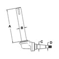 A-383910r91 Left Hand Spindle - Fits Case Ih Tractors