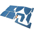 Amf6700uk Upholstery Kit, Blue