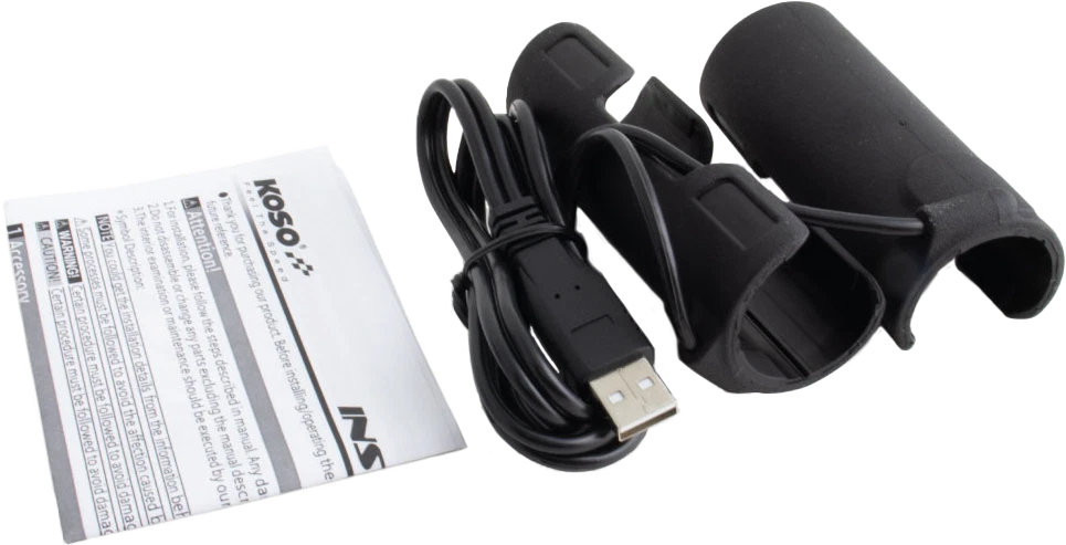 Koso X Claws Heated Grips Clip-on Sleeve For Motorcycles 2010-2024
