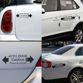 Auto Vehicle Door Caution Sticker Do Not Pull