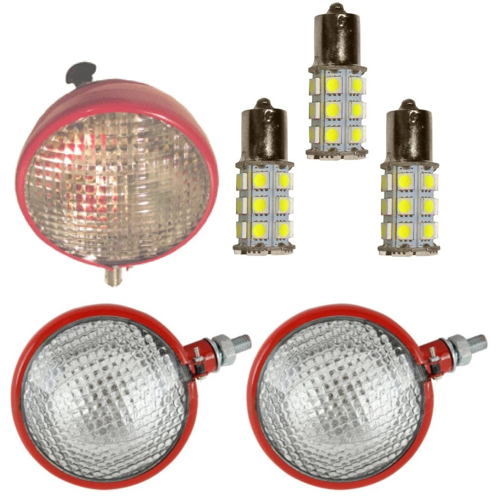 Headlights & 12V Rear Combo Light Fits Ih Fits Farmall Fits Cub, Fits
