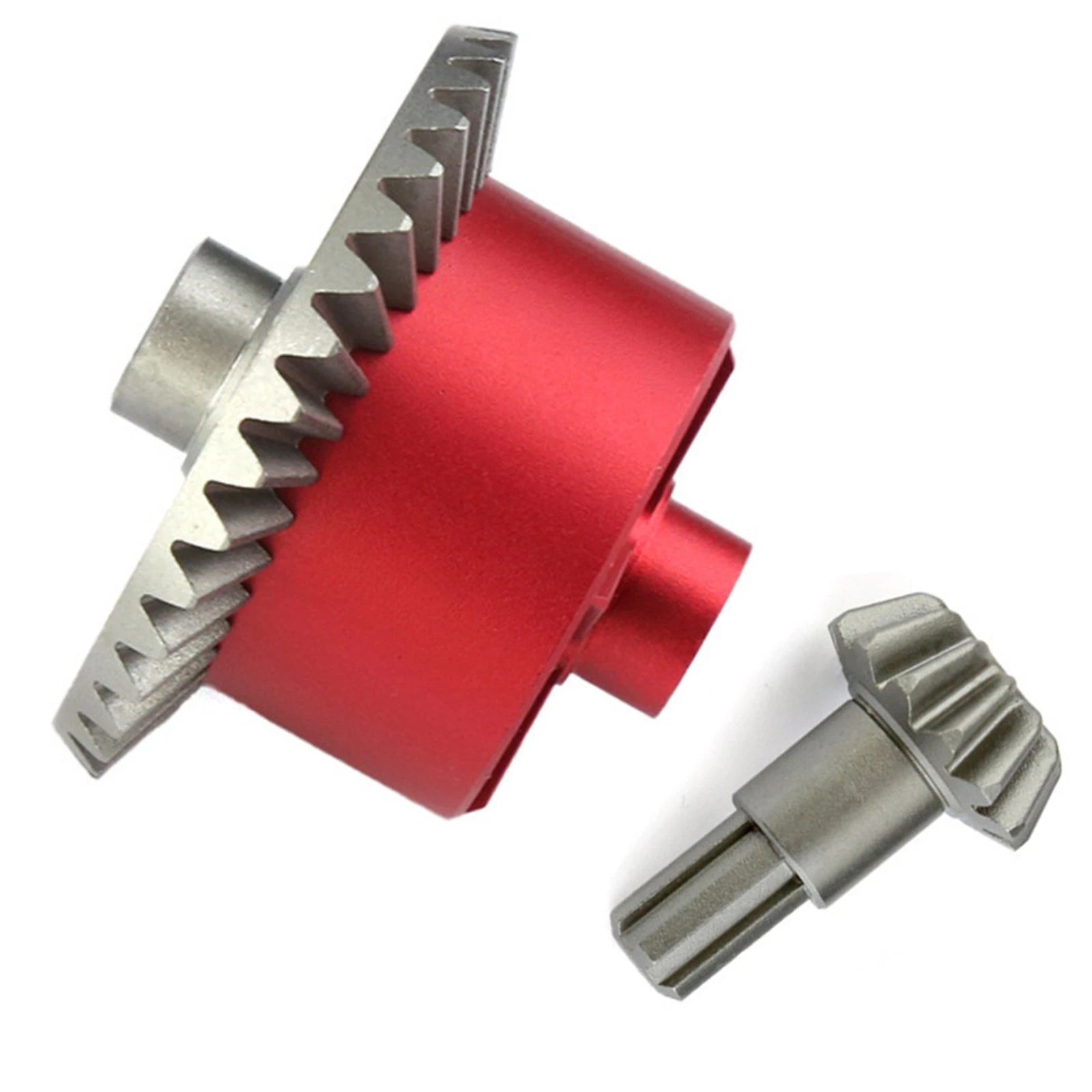 Red Metal Gear Differential Case For