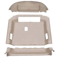 Cr9403h New Formed Sailcloth Tan Vinyl Headliner Fits John Deere Cts