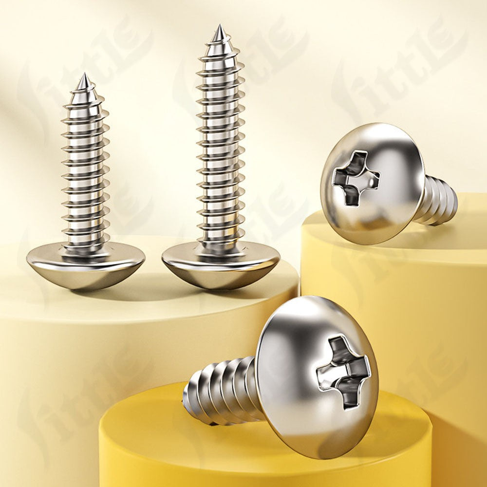 Self Tapping Screws A2 Steel M2-M6