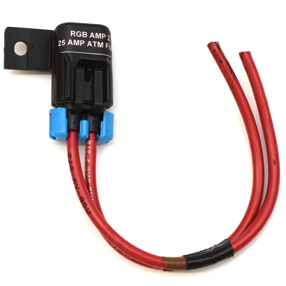Mini Fuse Holder Delphi 25A 10 AWG Wire by Delphi