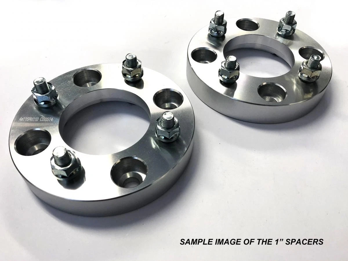 Bronco Atv Wheel Spacer 4x156 > 4x110 1", M10x1.25mm