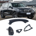 For Bmw X5 E53 Right Side Outer Door Handle Gloss Black Direct Fit