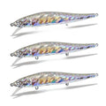 Gold Foil Minnow Fishing Lure
