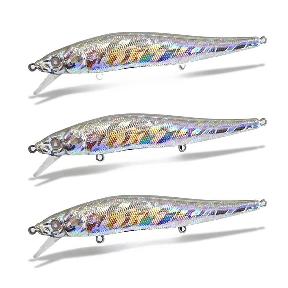 Gold Foil Minnow Fishing Lure
