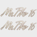 Lund Boat Decal Stickers Mr Pike 20 1/2 x 5 1/2 Inch (Pair) by Lund