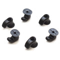ObeCo J-Hooks Black Nylon 1 1/8 x 3/4 Inch by ObeCo