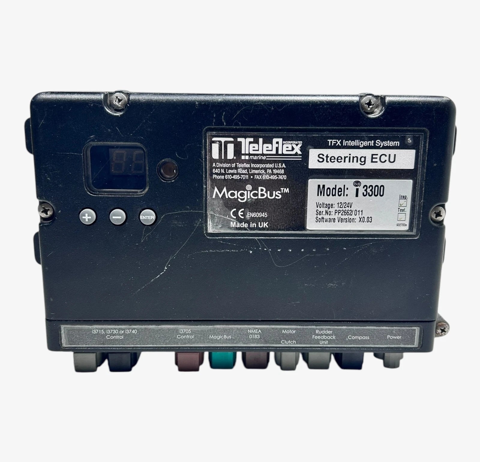 Teleflex Marine I3300, Magicbus Intelligent Steering Ecu System Ver.