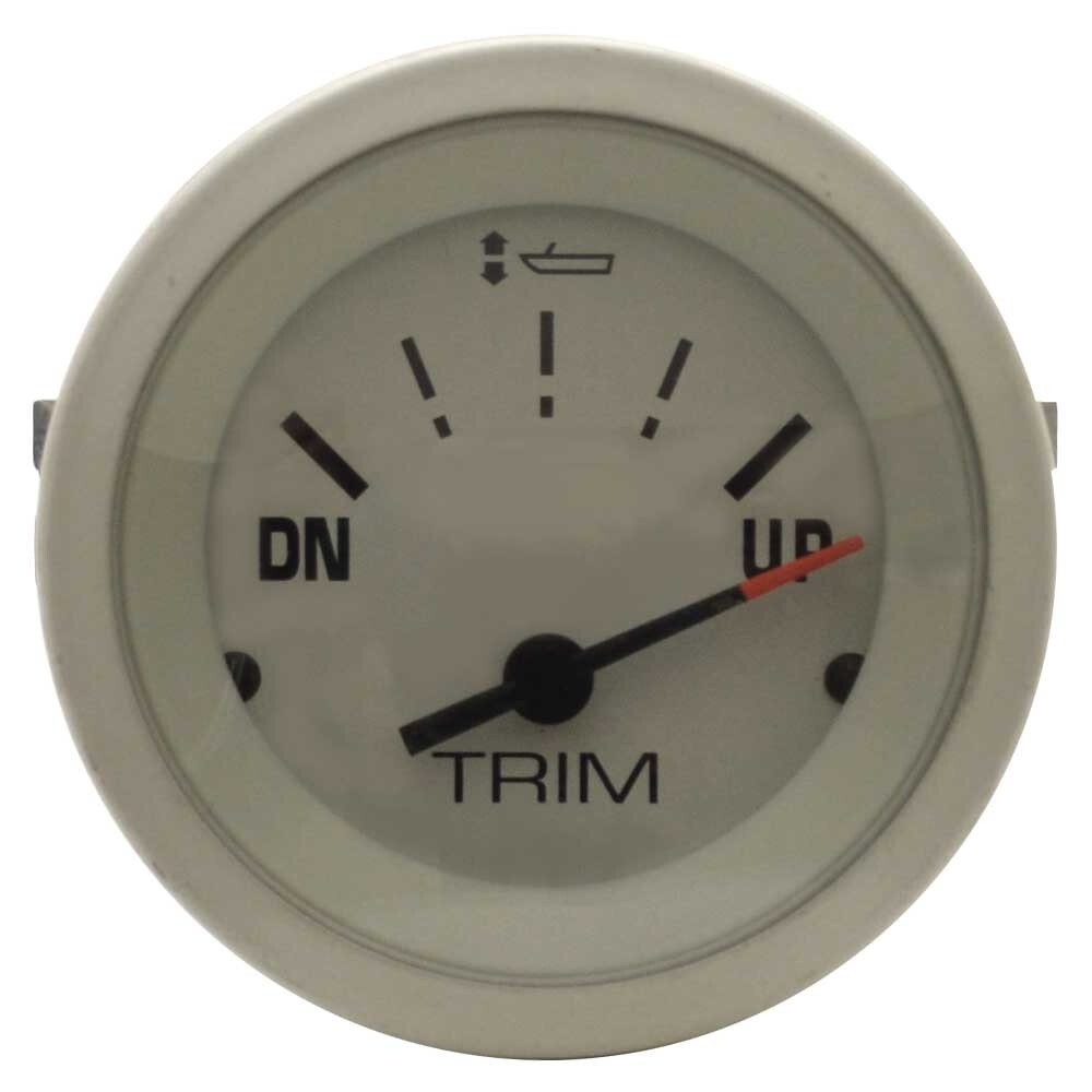 Teleflex Mercury Trim Gauge 31742 Arctic 2 Inch White by Teleflex