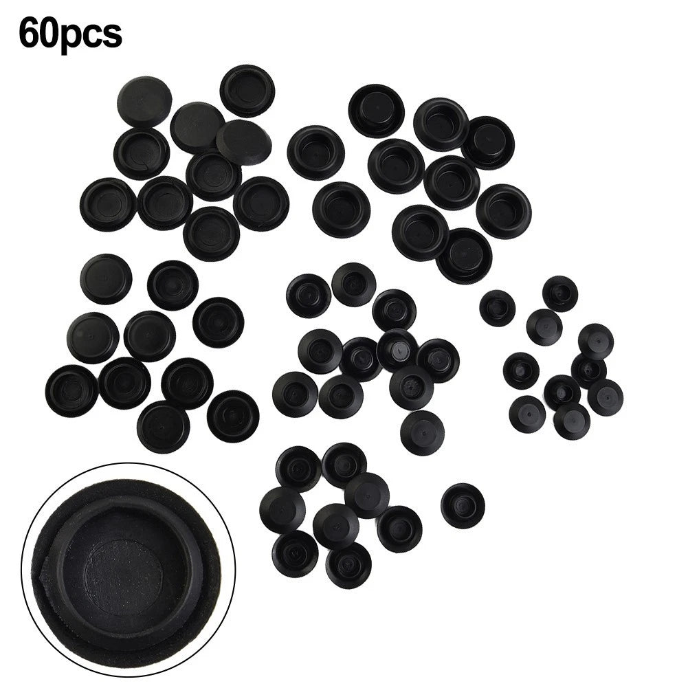 Plastic Flush Mount Hole Kit For Auto Body Sheet | Hook & Hull Co