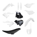 Polisport Plastic Kit + Seat/tank Yamaha Yz250 02-21, White Re-style