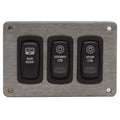 Regal Boat Rocker Switch Panel 3-Position Aluminum by Regal