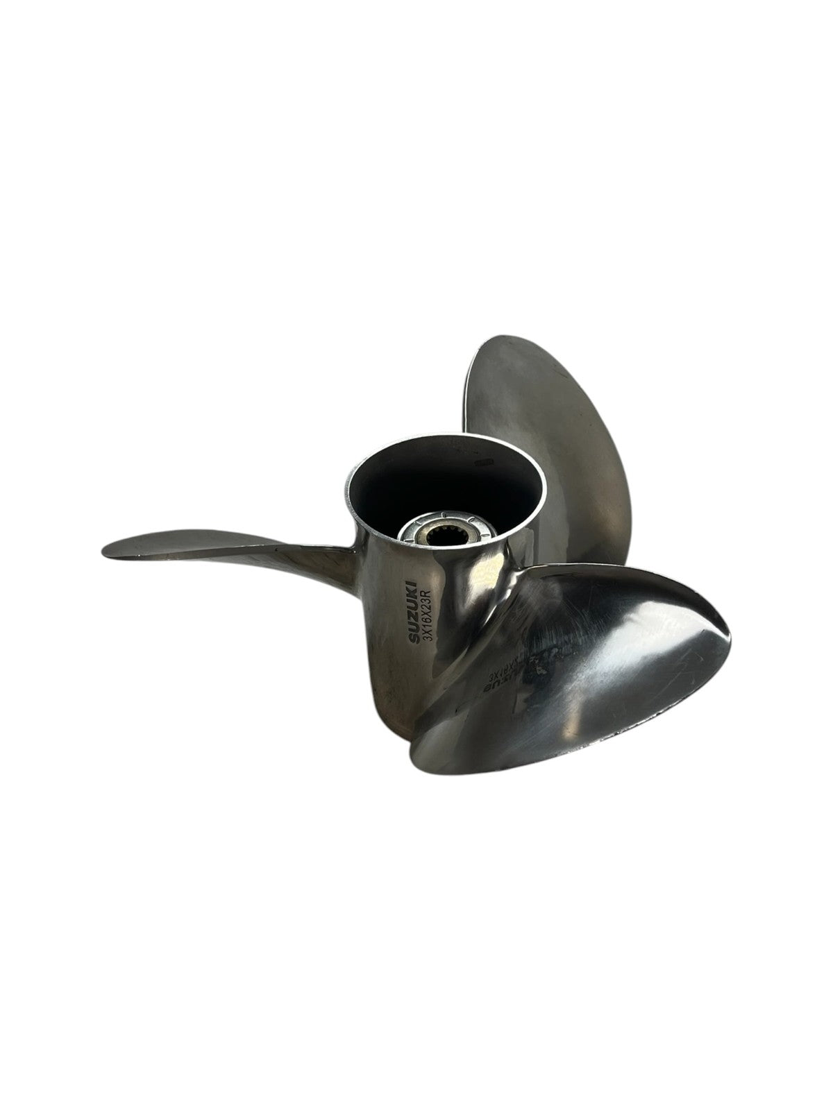 Suzuki Marine, 3 X 16 X 23r Rh, Stainless Steel | Hook & Hull Co