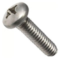 1/4-20 Phillips Pan Head Machine Bolts Stainless Steel All Sizes