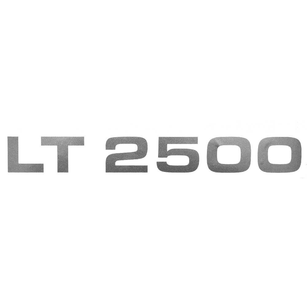 Pontoon Boat Decal Avalon LT 2500 Metallic Gray by Avalon