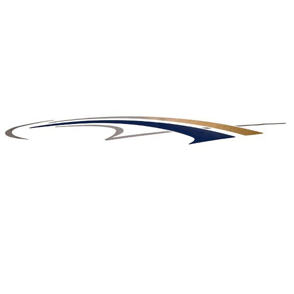 Rinker Boat Decal 218379 2001 Captiva 192 / 212 Gold Gray Navy by Rinker