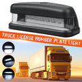 Truck Number Plate Light Low Power Consumption Clear Lens For Most