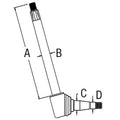 Spindle 3046436v91 Fits Massey Ferguson 2675 2705