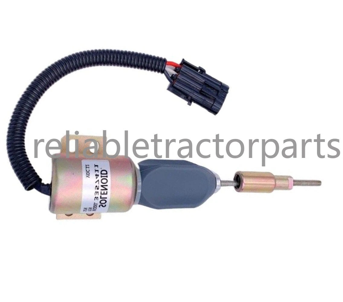 Fits For Ford Cummins 6ct Engine 12V Fuel Stop Solenoid Valve 3357411