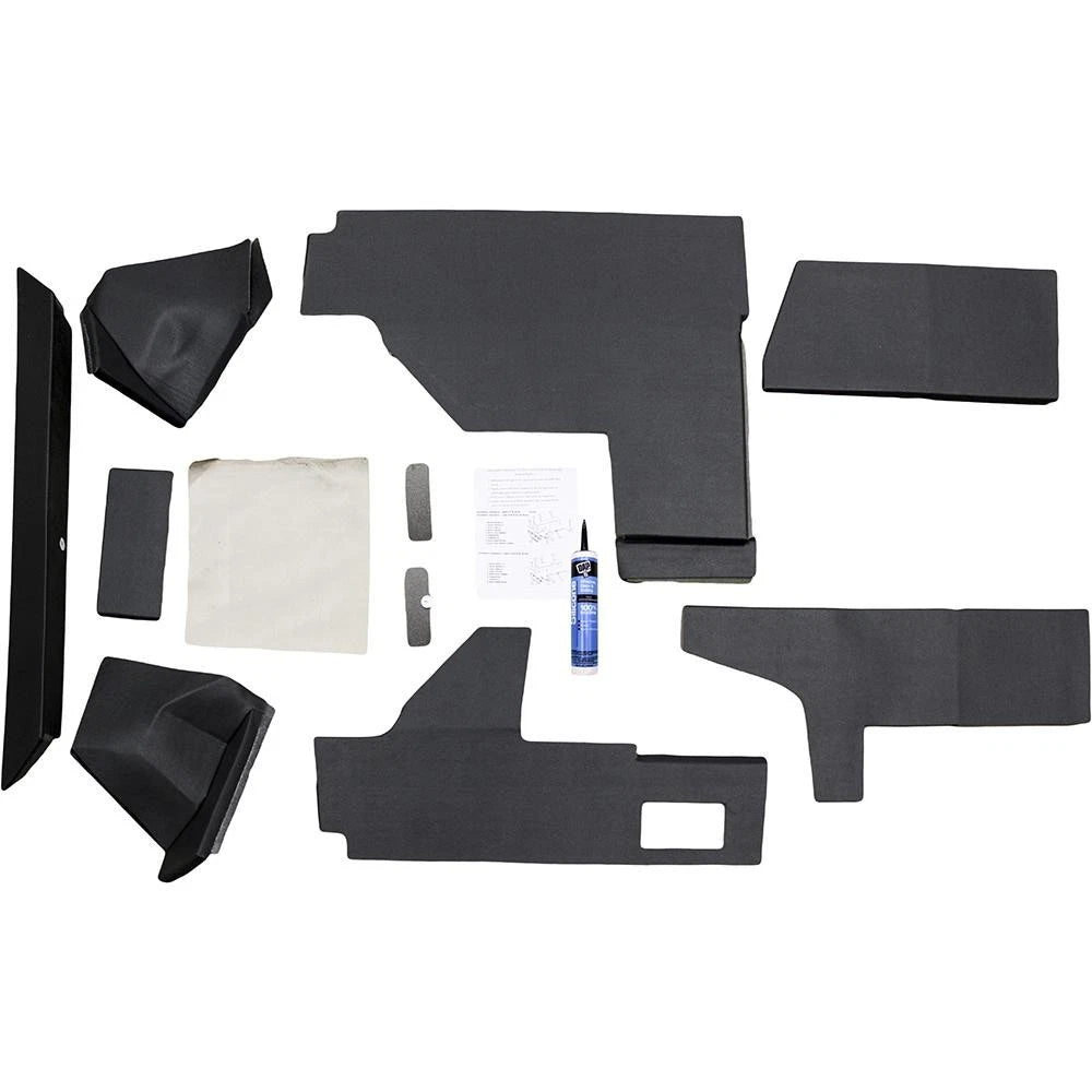 Amss4144 Qwik Fit Lower Cab Kit, Black Vinyl