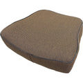 Amss7203 Deluxe Backrest, Brown Fabric