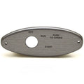 Lund Boat Blank Ignition Panel Gray by Lund
