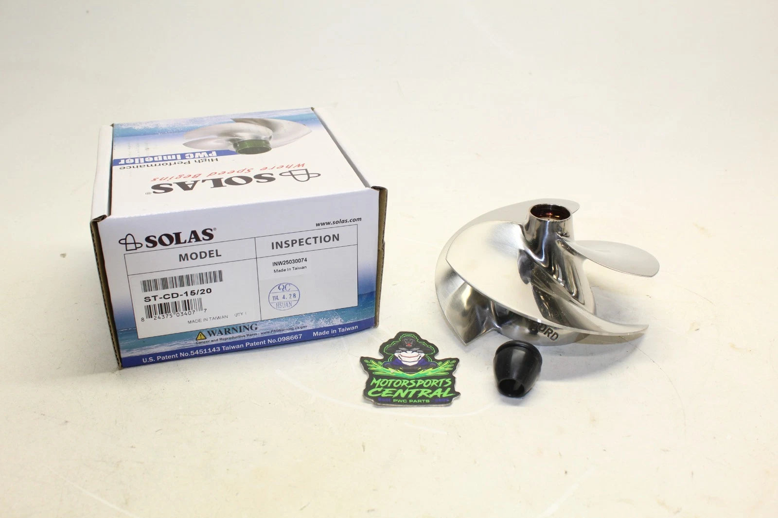 Seadoo Solas Impeller St-cd-15/20 97-08 Gsx Gtx Xp Xpl Rx Sportster