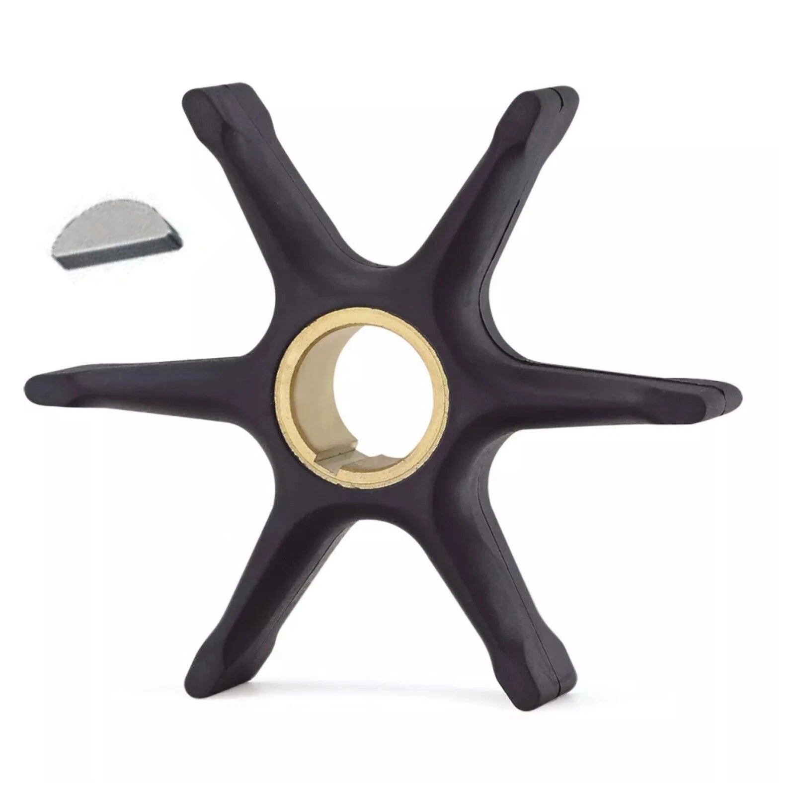 Johnson Evinrude 100 350 Outboard Water Pump Impeller W/key Repl