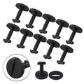 Black Mat Clips For BMW E46/318I/325I/X3