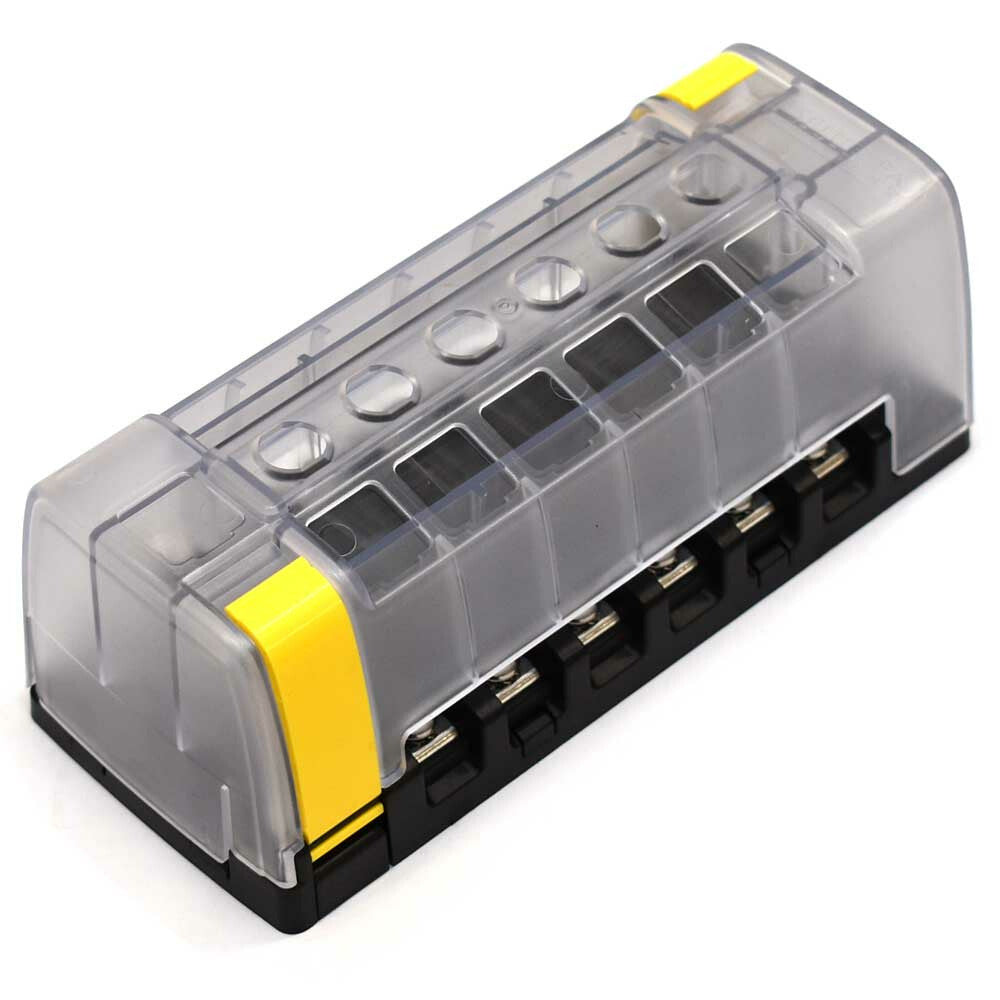 Blue Sea Boat Circuit Breaker Block 6-Circuit by Blue Sea