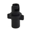 Black Plastic Air Valve Cap for Inflatable Boats