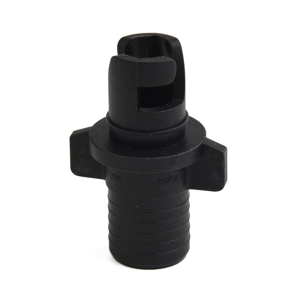 Black Plastic Air Valve Cap for Inflatable Boats