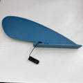 Stand Up Paddleboard Fin Teal Blue Slide-In