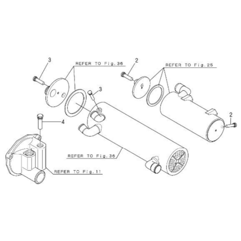 Zinc Anode Kit for Yanmar 6LY/4LHA/6LP Engines