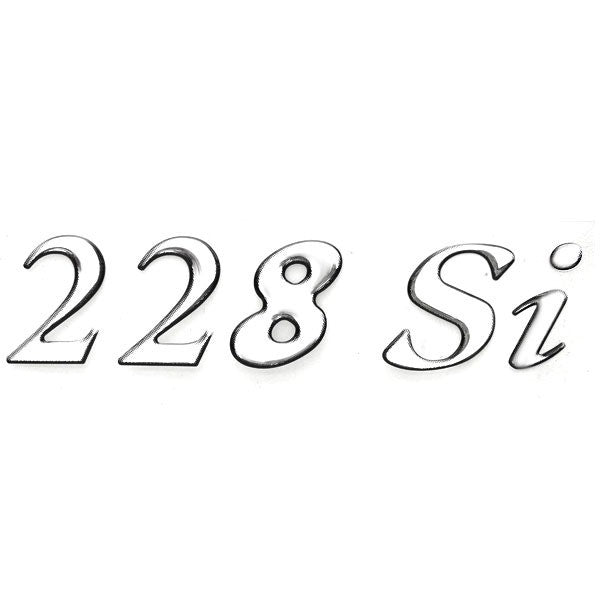 Monterey Boat Raised Decal 228 Si 6 x 1 1/2 Inch by Monterey