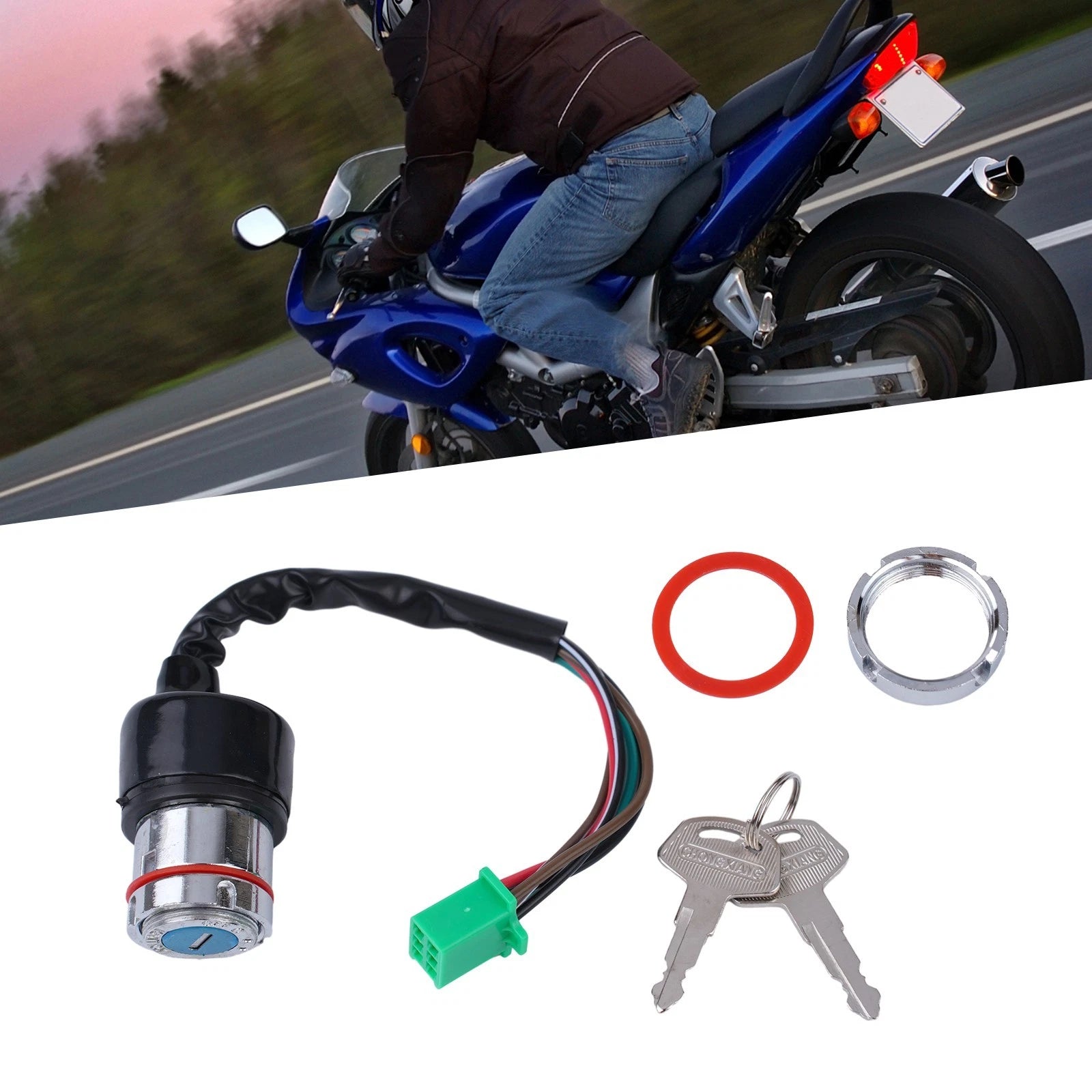 Ignition Switch Dirt Bike Accessories Ignition Key Switch Lock Keys