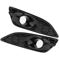 Front Fog Light Cover Grille Pair For Ford For Fiesta Mk7 Model Years