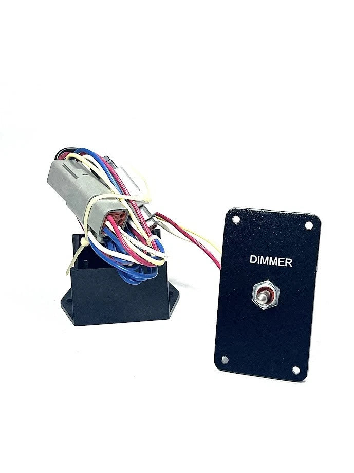 Custom, Dimmer Switch Panel, Single Switch, 3 1/2in | Hook & Hull Co