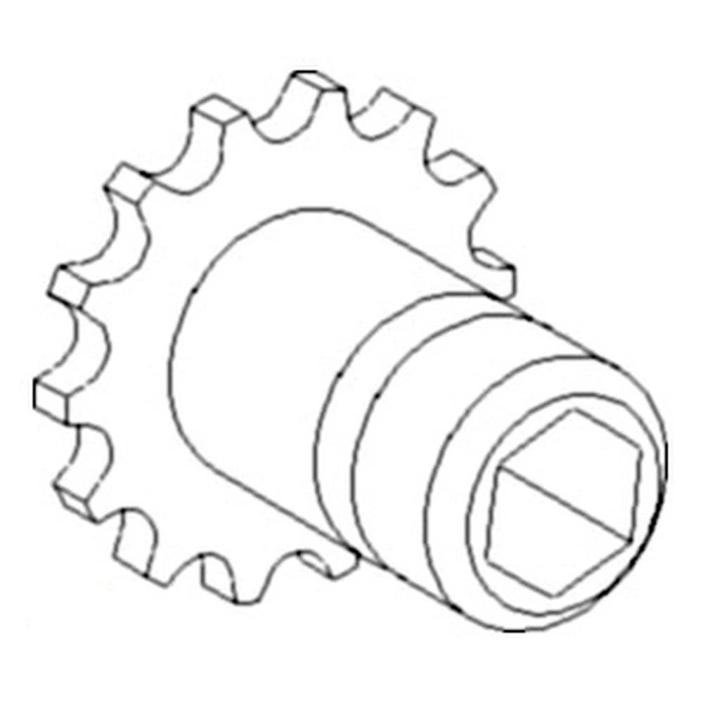 Ah143069 Sprocket, Drive; 14 Tooth / 60 Chain