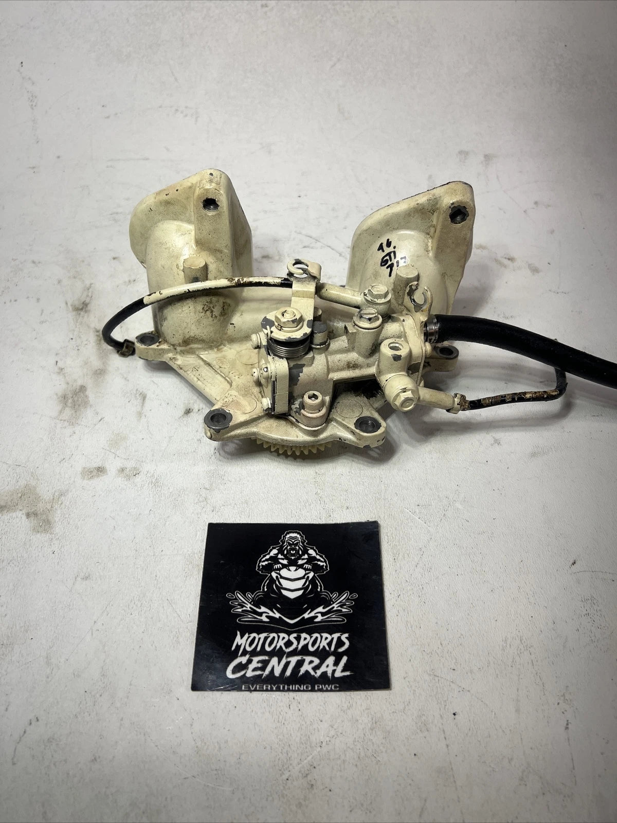 Seadoo 717 720 Dual Carb Intake Manifold Oil Pump Gear Xp Spx Gti Gts