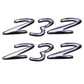 Brand Decal Rinker Boat Gray White by Rinker