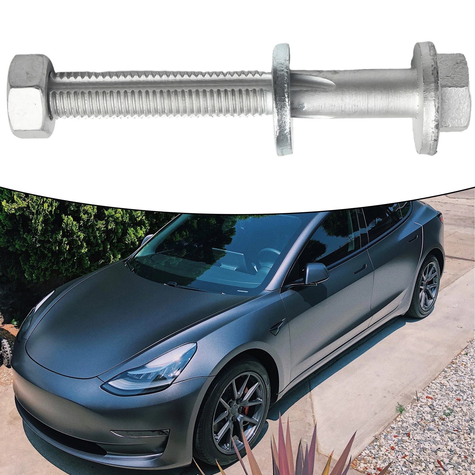 Direct Replacement Alignment Bolt For Tesla Model S X Front Lower
