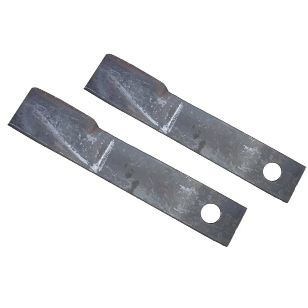 (2) Blades 20" X 3.5" X 0.5" W/ 1.5" Hole Cw For Servis Rhino Rotary